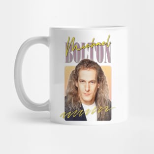 Michael Bolton / 90s Style Fan Art Design Mug